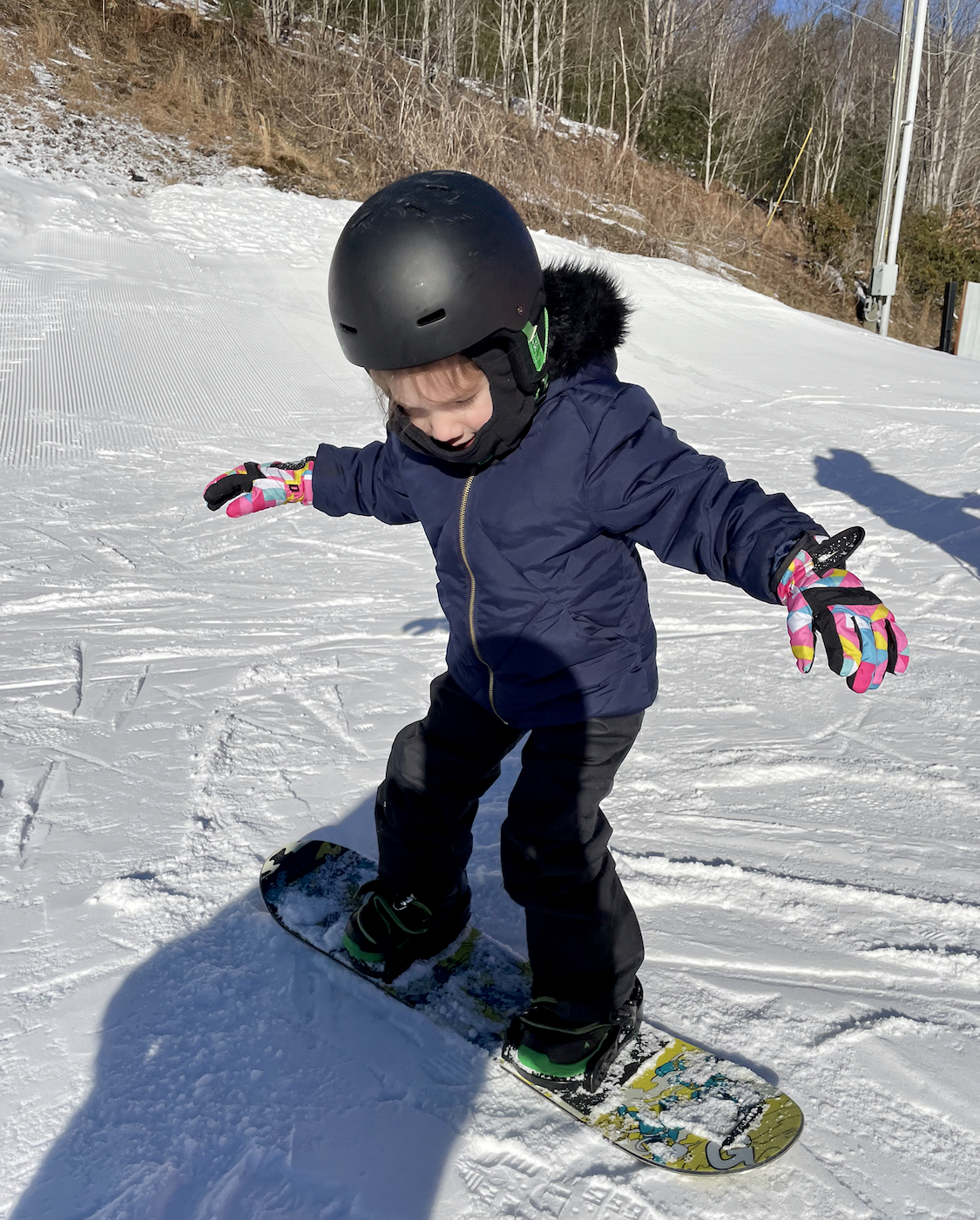snowboarding