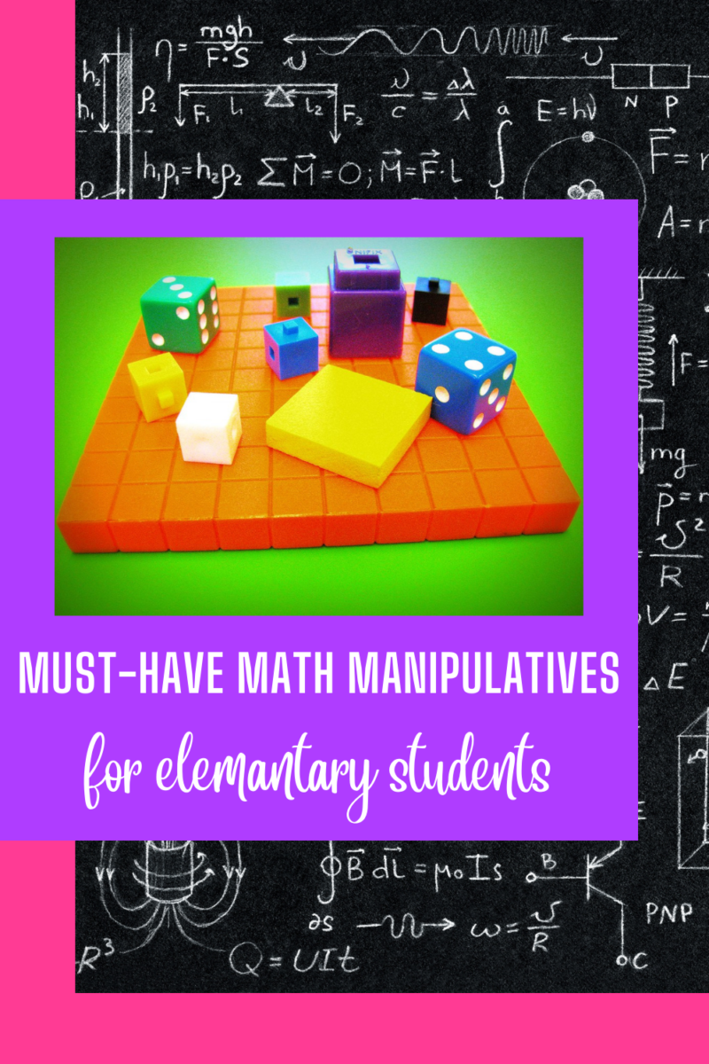 MustHave Math Manipulatives For Elementary Students Take It From Jess
